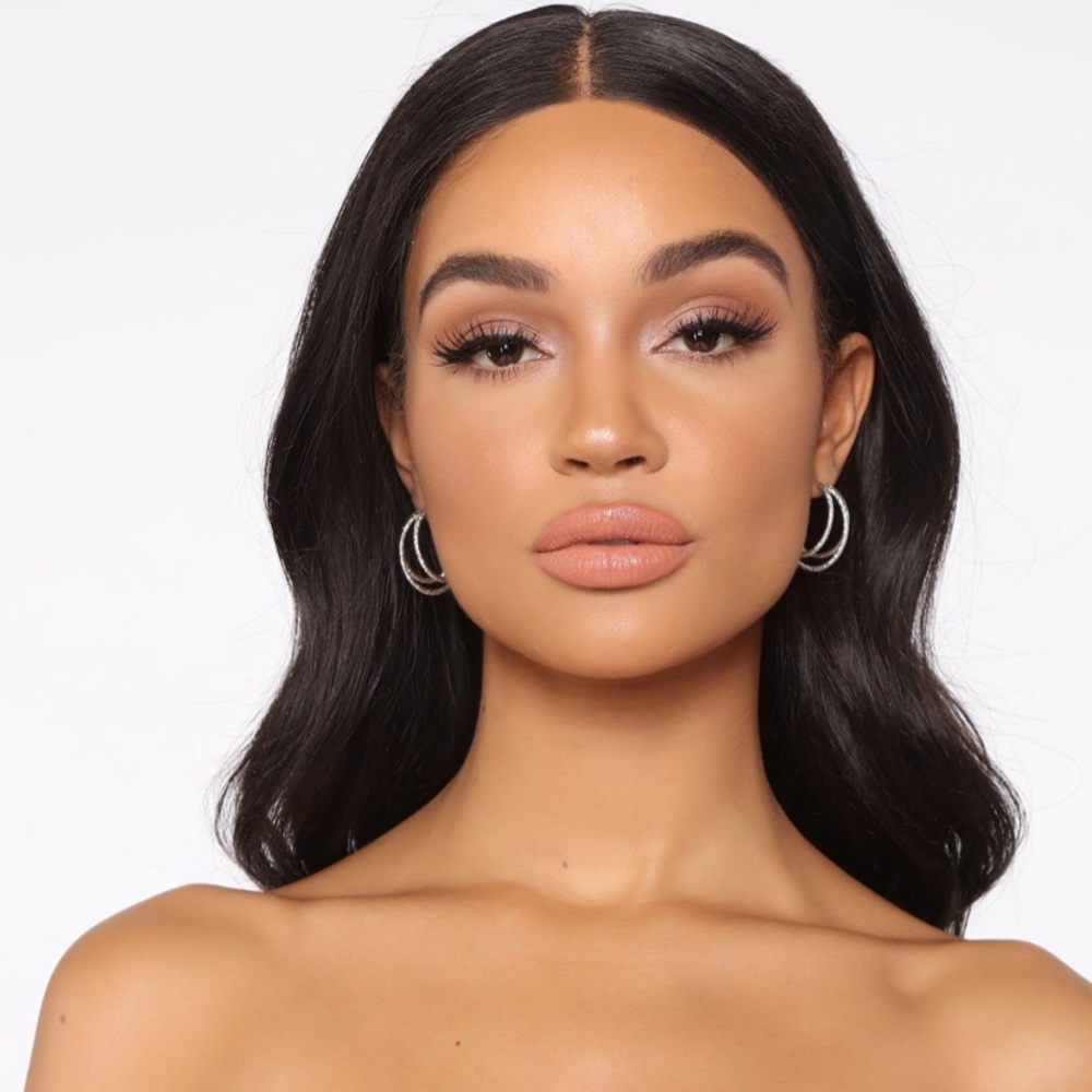 Tell Me Again Hoop Earrings - Silver